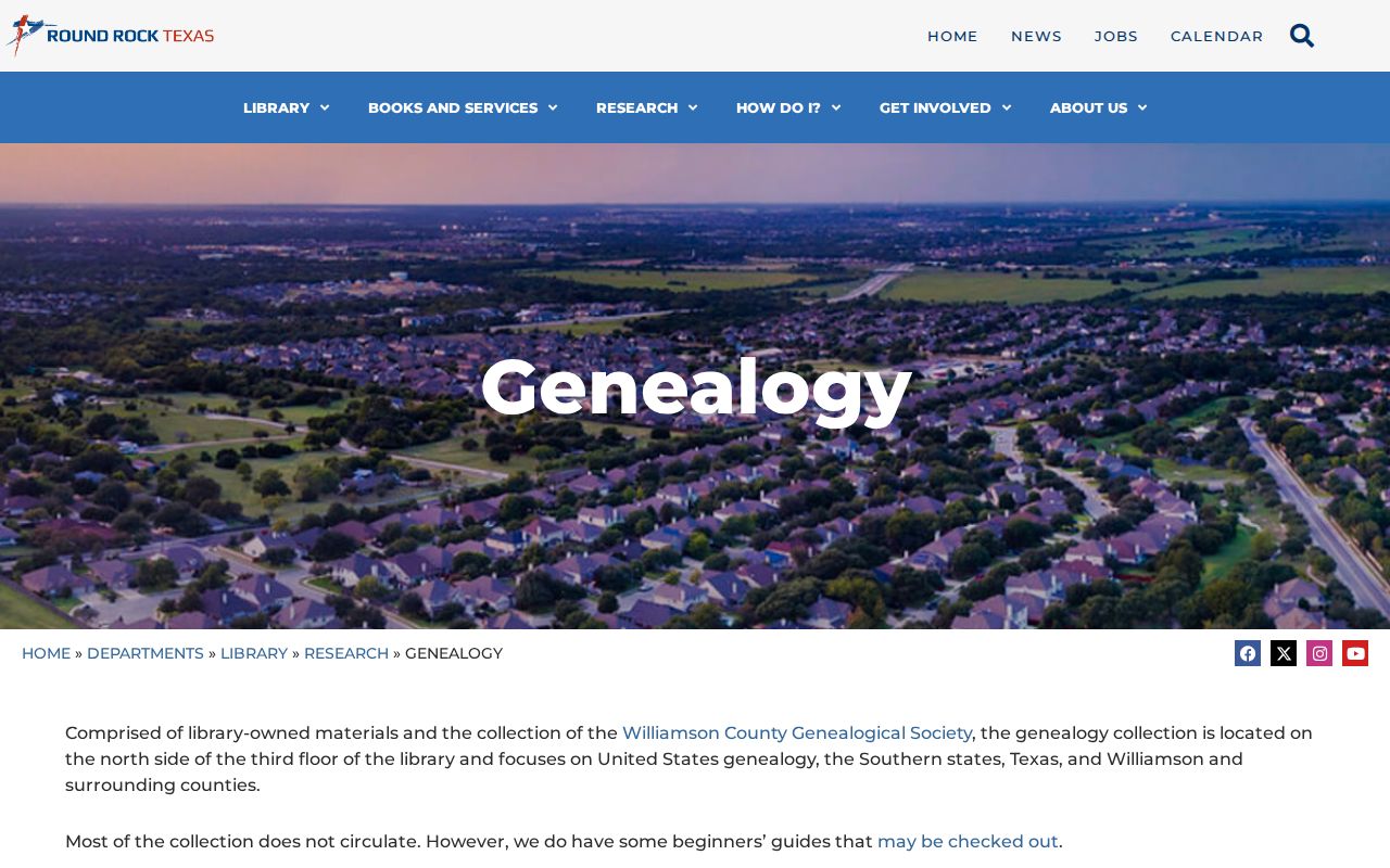 Williamson County city directory research at the Round Rock Public Library genealogy collection
